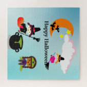 Halloween kinder legpuzzel (Horizontaal)