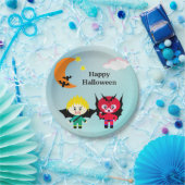 Halloween kinder papieren bordje (Feest)