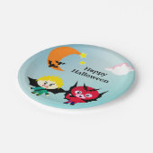 Halloween kinder papieren bordje (Gekanteld)
