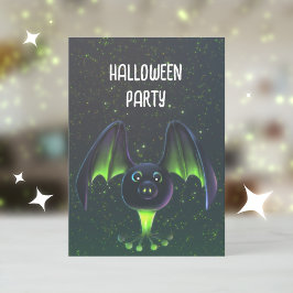 Halloween Kinder partij leuke uitnodiging