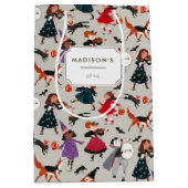 Halloween kinder partij medium cadeauzakje (Voorkant)