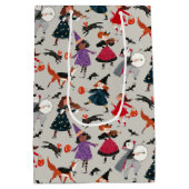 Halloween kinder partij medium cadeauzakje (Achterkant)