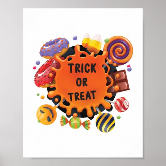 halloween kinder poster (Voorkant)
