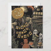  Halloween Kinder riem of behandeling en pompoen (Voorkant)