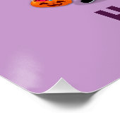 Halloween Kinder Schattigee kostuumfeest Perfect Poster (Hoek)