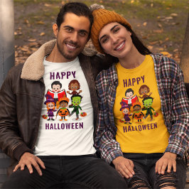 Halloween Kinder Schattigee kostuumfeest T-shirt