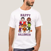 Halloween Kinder Schattigee kostuumfeest T-shirt (Voorkant)