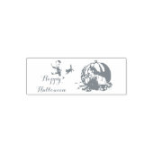  Halloween Kinder Spelen Happy Halloween Zelfinktende Stempel (Design)
