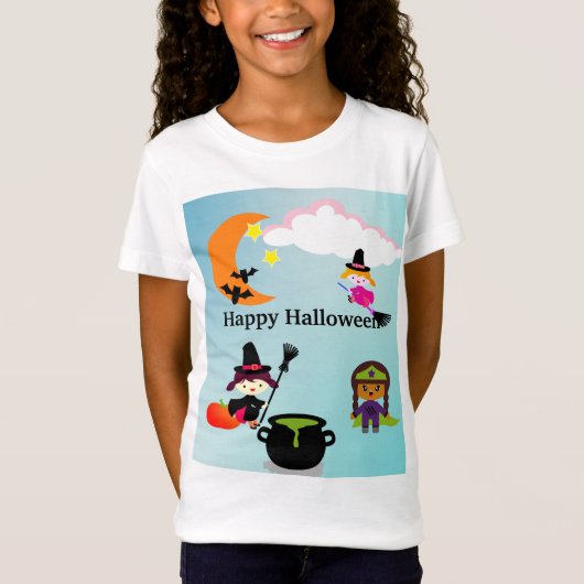 Halloween kinder t-shirt (Voorkant)