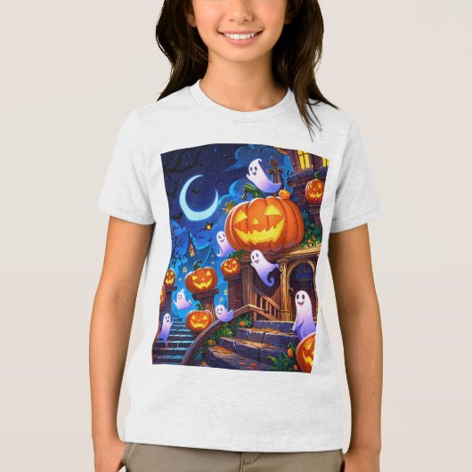 Halloween kinder T-shirt (Voorkant)