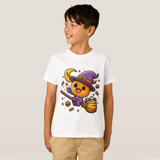 Halloween Kinder T-shirt (Voorkant volledig)