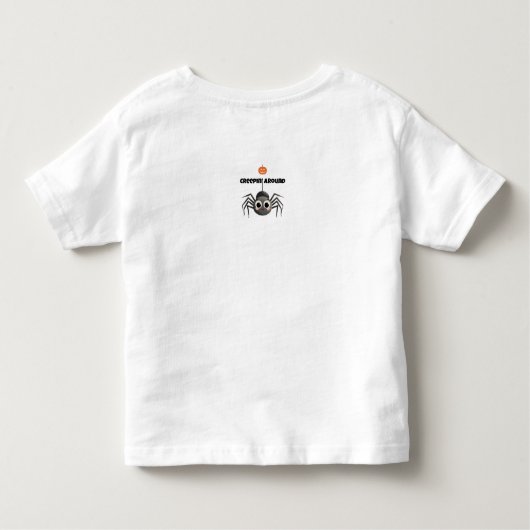 Halloween Kinder T-shirt – gepersonaliseerde Schat (Achterkant)