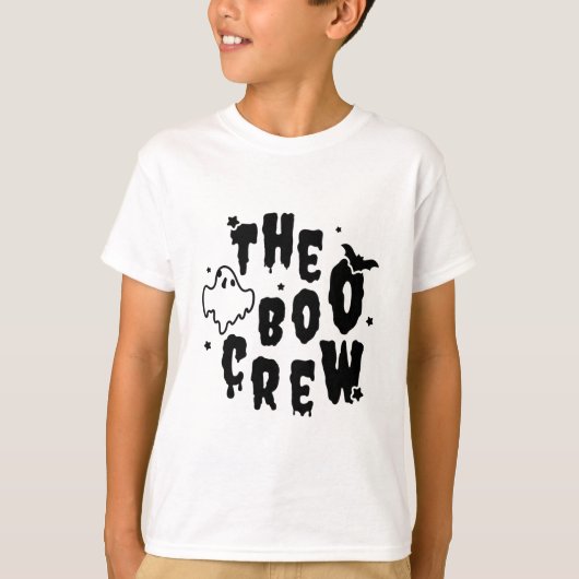 Halloween Kinder T-shirt - Party Vibes ( Groep ) (Voorkant)