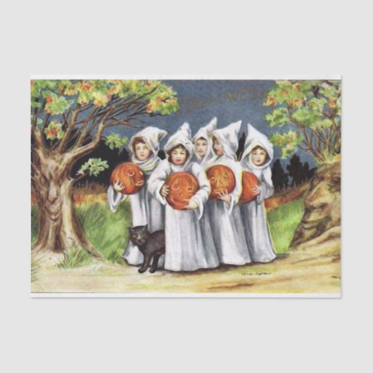  Halloween kinder Tissuepapier (Voorkant)