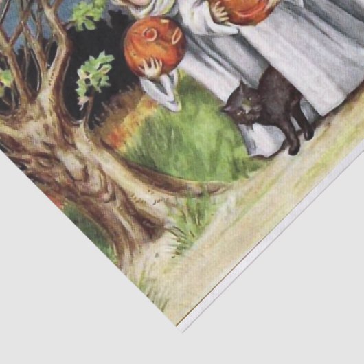 Halloween kinder Tissuepapier (Detail)