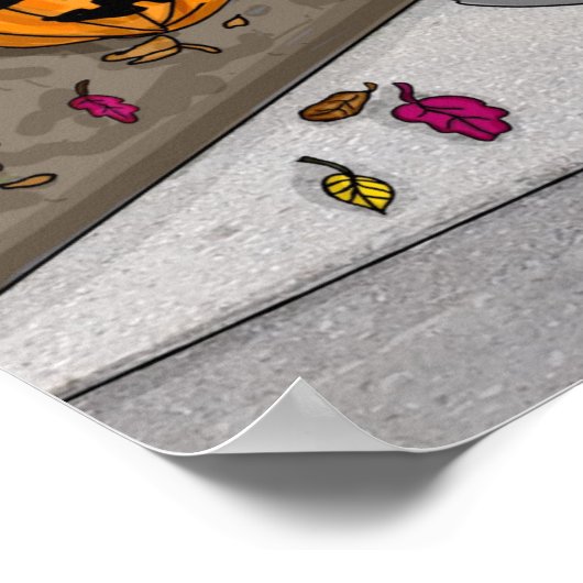 Halloween Kinder Trick of Treating Poster (Hoek)