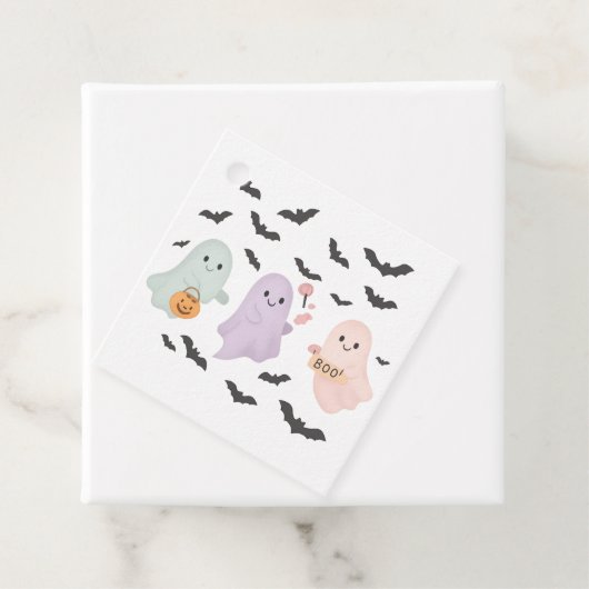 Halloween  Kinder trick-or-treat BOO Bedankjes Labels (In situ)