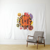 halloween kinder wandkleed (In Situ (horizontaal))