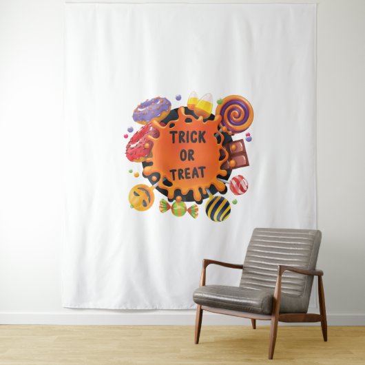halloween kinder wandkleed (In situ)