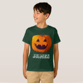 Halloween Kinderen basic T-shirt (Voorkant volledig)