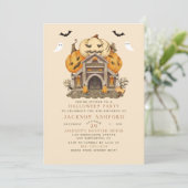  Halloween-kinderen Birthday-partij Feestdagenkaart (Staand voorkant)