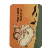  halloween kinderen die vliegende vleermuizen acht magneet (Verticaal)