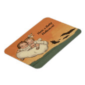  halloween kinderen die vliegende vleermuizen acht magneet (Linkerzijde)