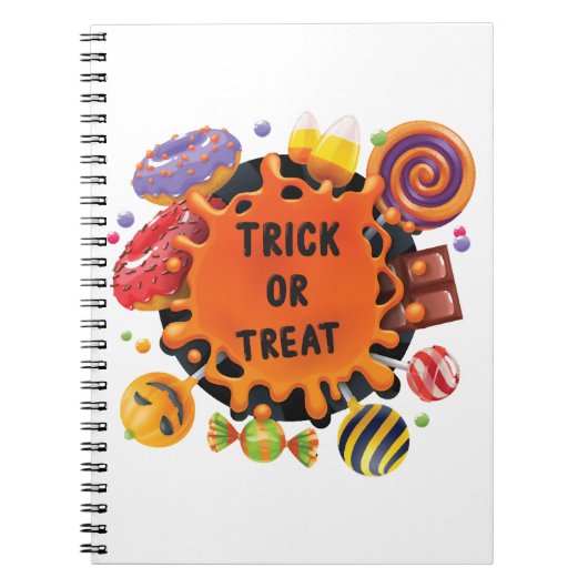 halloween kinderen  notitieboek (Voorkant)