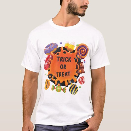Halloween kinderen t-shirt (Voorkant)