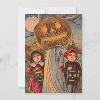 Halloween Kinderen Uitnodiging / Flat Kaart