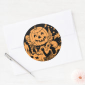  Halloween kinderfeest Ronde Sticker (Envelop)