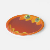 Halloween Kinderfeestje Pompoen Papieren Bord (Gekanteld)