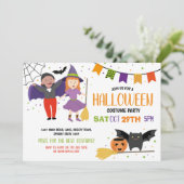 Halloween Kinderkostuum Feestelijke Jurk Vleermuiz Kaart (Staand voorkant)