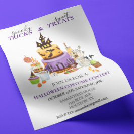 Halloween kinderkostuum wedstrijd traktaties en sn