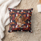 Halloween Kind's Pillow: Foto Aangepaste Naam & Qu Kussen (Deken)
