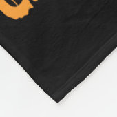 Halloween kip pompoen kuiken of behandelen spooky  fleece deken (Hoek)