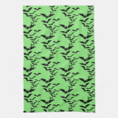 Halloween Kitchen Towel-Bats Kitchen Towel Theedoek (Verticaal)