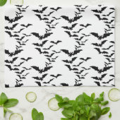 Halloween Kitchen Towel-Bats Theedoek (Gevouwen)