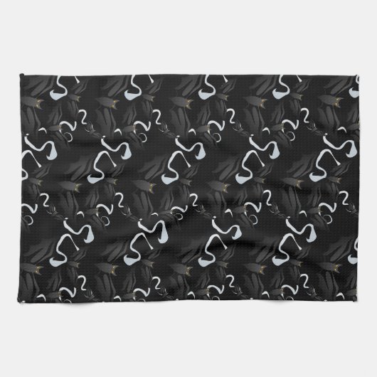 Halloween Kitchen Towel-Bats Theedoek (Horizontaal)