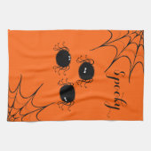 Halloween Kitchen Towel Dancing Spiders Theedoek (Horizontaal)