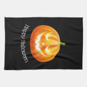 Halloween Kitchen Towel-Pumpkin Theedoek (Horizontaal)