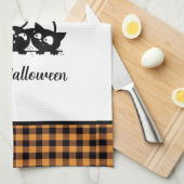 Halloween Kitchen Towel Theedoek (Quarter Fold)