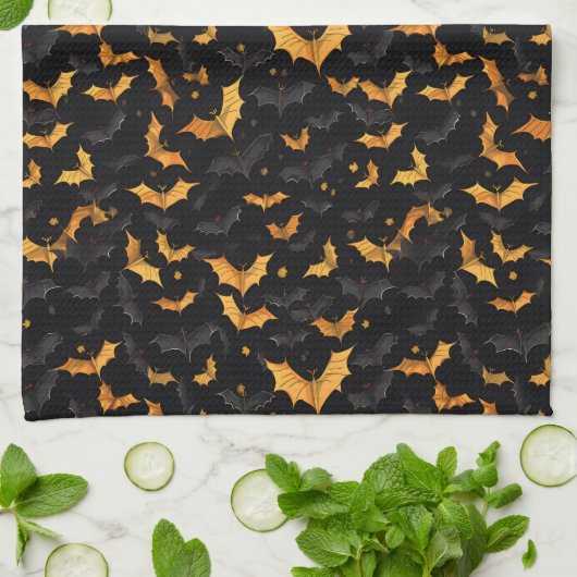Halloween Kitchen Towel Theedoek (Gevouwen)