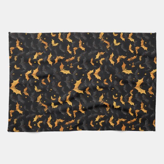 Halloween Kitchen Towel Theedoek (Horizontaal)