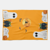 Halloween Kitchen Towel Theedoek (Horizontaal)