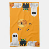 Halloween Kitchen Towel Theedoek (Verticaal)