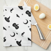 Halloween Kitchen Towel Theedoek (Quarter Fold)