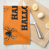 Halloween Kitchen Towel Theedoek (Quarter Fold)