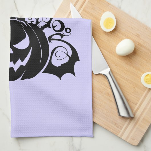 Halloween Kitchen Towel Theedoek (Quarter Fold)