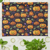 Halloween Kitchen Towel Theedoek (Gevouwen)